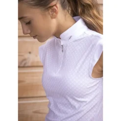 Polo de Concours Séville Blanc - Enfant