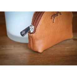 Porte monnaie Pénélope - Cognac