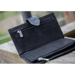 Portefeuille Bertille - Noir Glitter