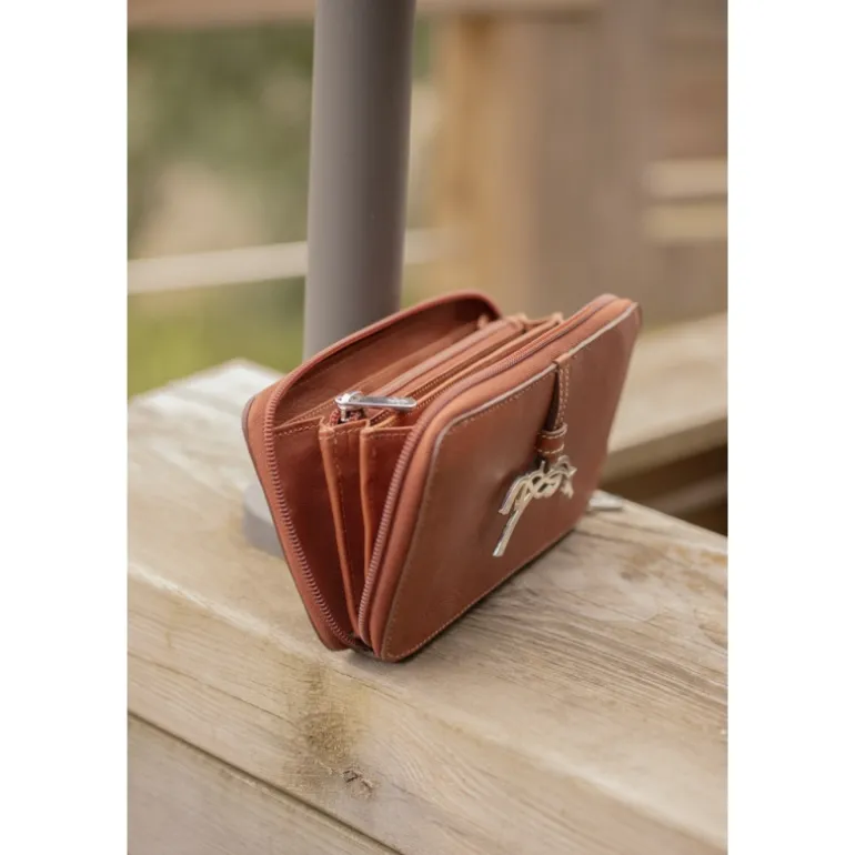 Portefeuille Vittoria - Cognac