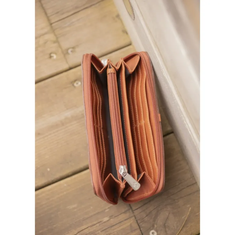 Portefeuille Vittoria - Cognac