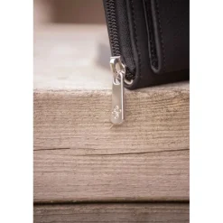 Porte-monnaie Clémence - Noir Glitter