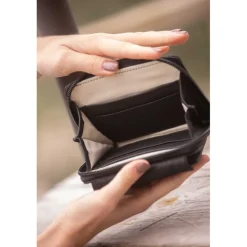 Porte-monnaie Clémence - Noir Glitter