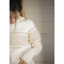 Pull Noris - Beige & Camel