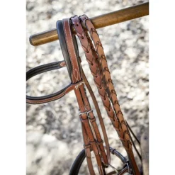 Rênes tressées US - Noisette