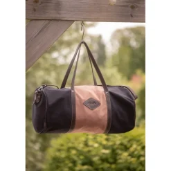 Sac Canvas Bowl Grand Modèle - Rose & Noir