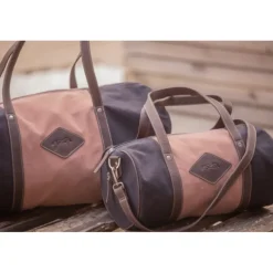 Sac Canvas Bowl Grand Modèle - Rose & Noir