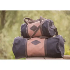 Sac Canvas Bowl Moyen Modèle - Rose & Noir