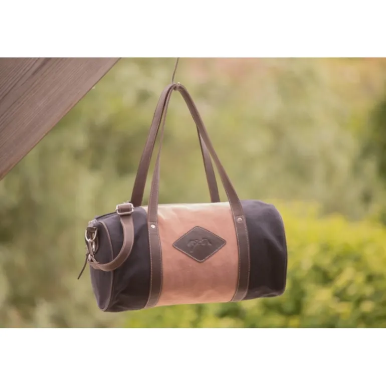 Sac Canvas Bowl Moyen Modèle - Rose & Noir