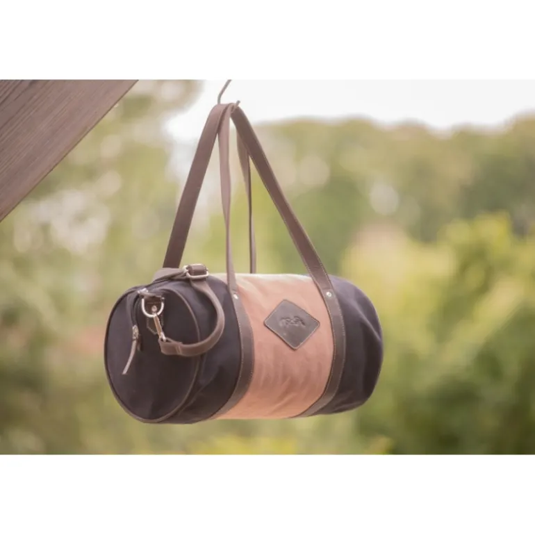 Sac Canvas Bowl Moyen Modèle - Rose & Noir