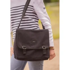 Sac Canvas US - Noir