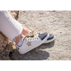 Sneakers Neptune - Blanc & Marine