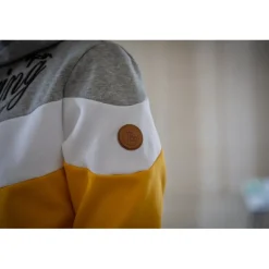 Sweat Artémis - Jaune & Gris