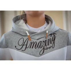 Sweat Artémis - Jaune & Gris