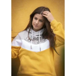 Sweat Artémis - Jaune & Gris