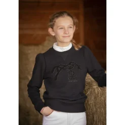 Sweat Clotilde Noir - Enfant