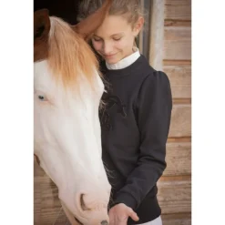 Sweat Clotilde Noir - Enfant