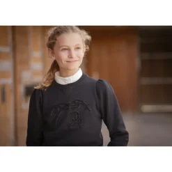 Sweat Clotilde Noir - Enfant