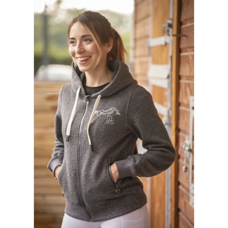 Sweat Tressy Flock - Gris