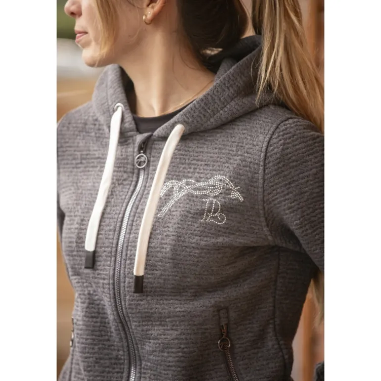 Sweat Tressy Flock - Gris