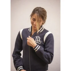 Sweat University - Marine & Ecru