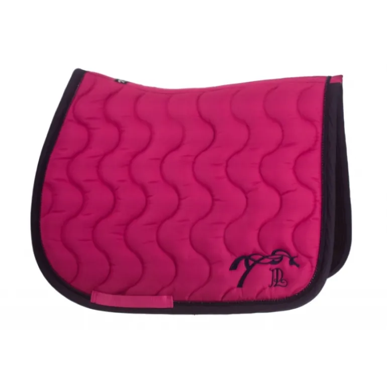 Tapis de selle Diamant - Fuchsia & Marine