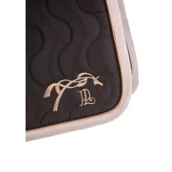 Tapis de selle Diamant - Noir & Rose Gold