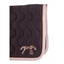 Tapis de selle Diamant - Noir & Rose Gold