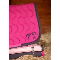 Tapis de selle Eden by Pénélope Diamant - Fuchsia & Marine