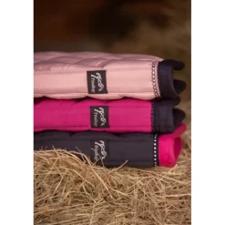 Tapis de selle Eden by Pénélope Diamant - Fuchsia & Marine