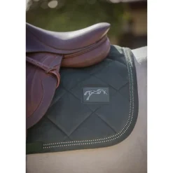 Tapis de selle Eden by Pénélope New Strass - Vert Foncé