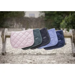 Tapis de selle Eden by Pénélope New Strass - Bleu Gris