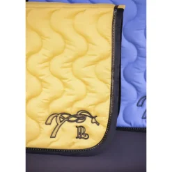 Tapis de selle Point Sellier Classique - Moutarde & Noir