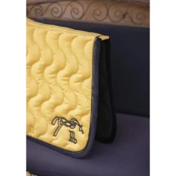 Tapis de selle Point Sellier Classique - Moutarde & Noir