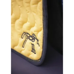 Tapis de selle Point Sellier Classique - Moutarde & Noir