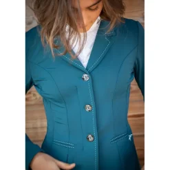 Veste de concours Paris Soft Air - Bleu canard