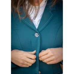Veste de concours Paris Soft Air - Bleu canard