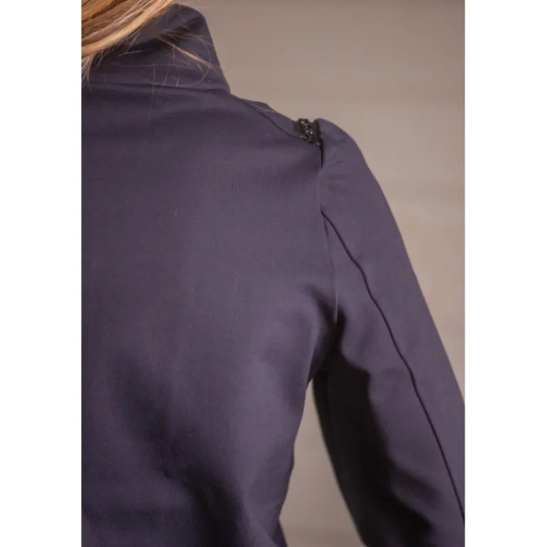 Veste Tweeny Strass - Marine